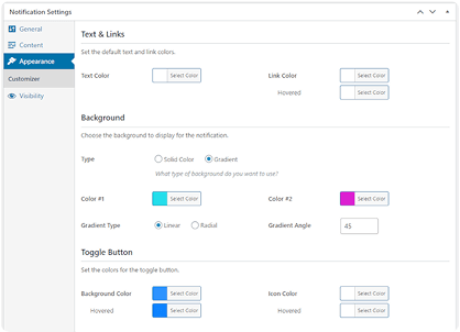 FooBar customization settings