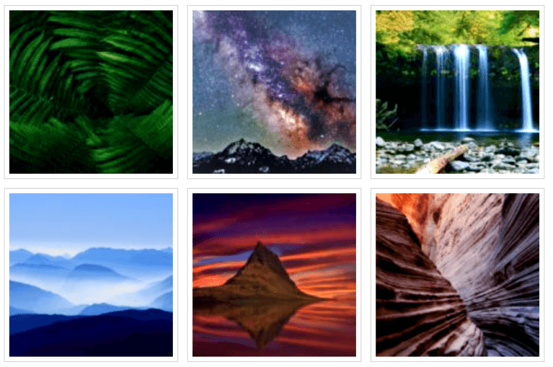 FooGallery thumbnail effect preview