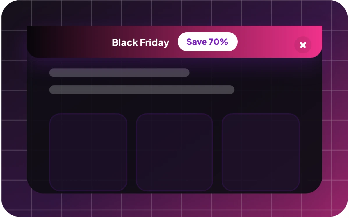 FooConvert Black Friday Bar demo thumbnail