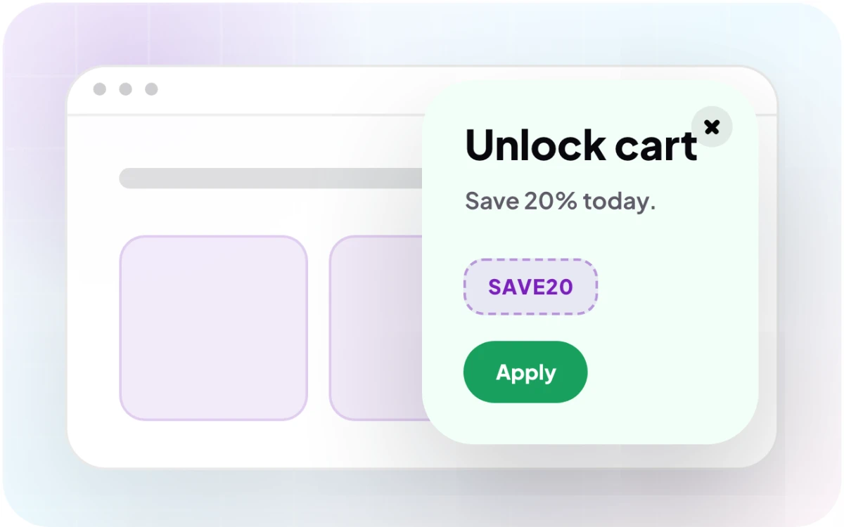 FooConvert Cart Unlock Flyout demo thumbnail