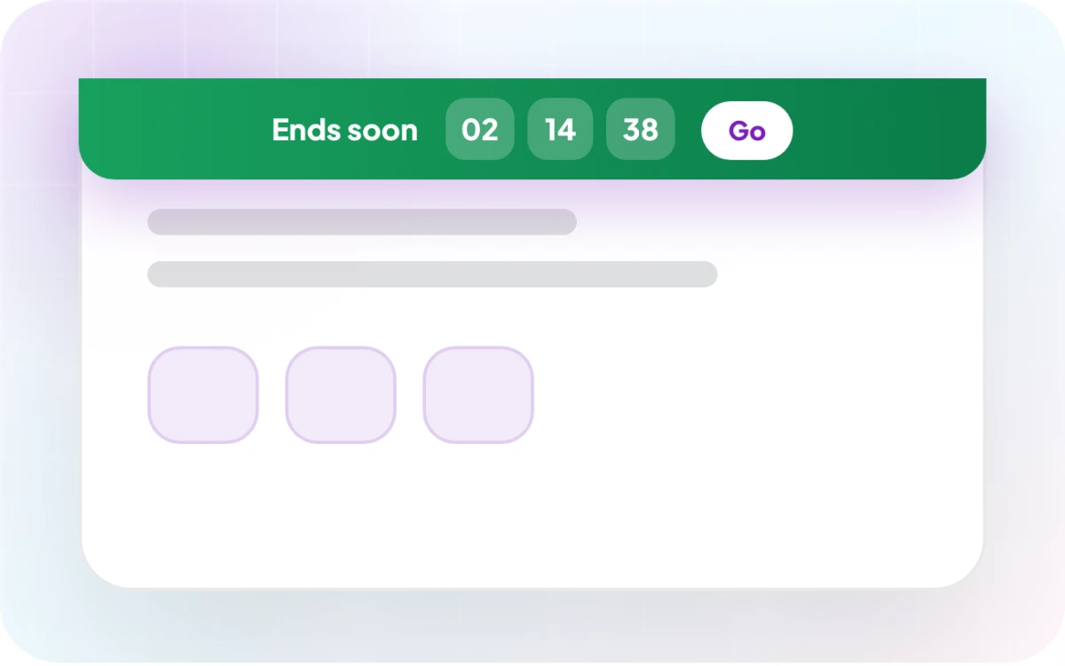 FooConvert Countdown Bar demo thumbnail
