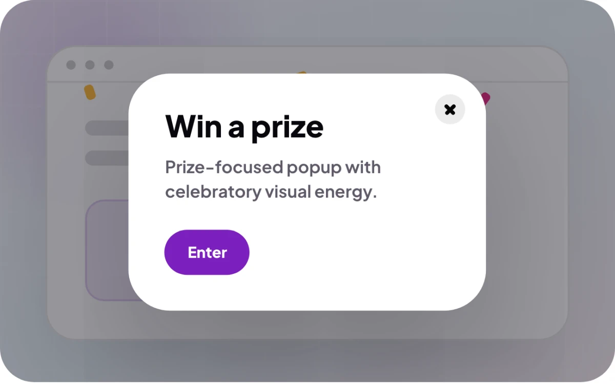 FooConvert Giveaway Popup demo thumbnail