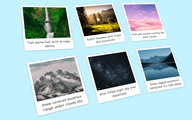 WordPress Polaroid Gallery