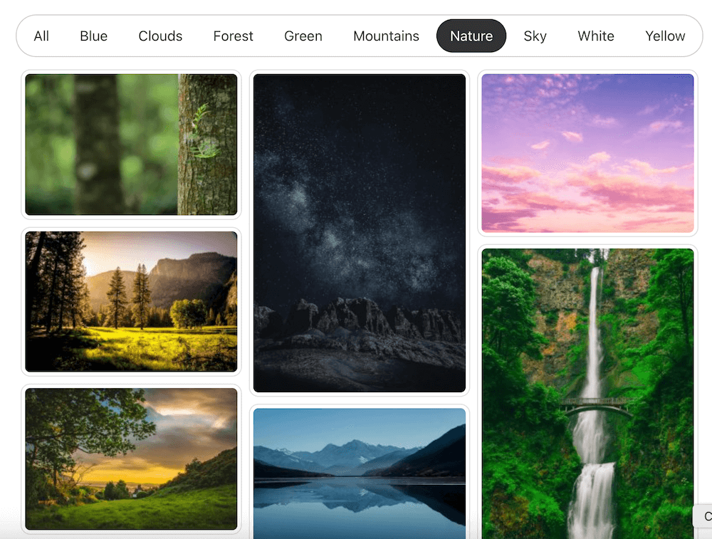 Filtering For WordPress Galleries