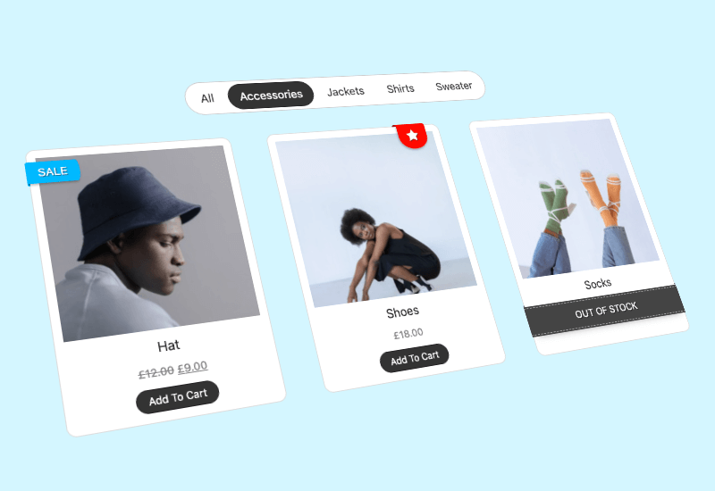 FooGallery product gallery layout preview